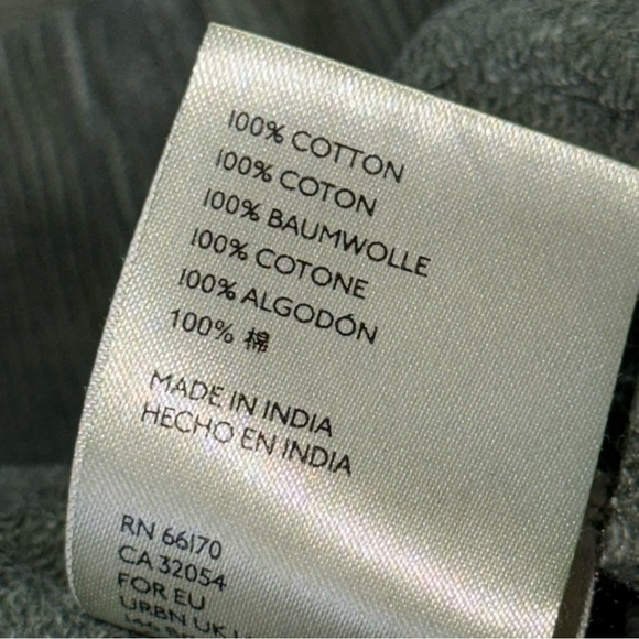 Anthropologie Saturday Sunday Green Ombre Cropped Wide Leg Sweat pant S - Picture 8 of 13